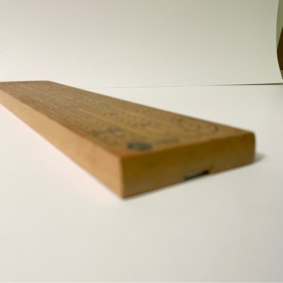 Vintage Wooden Cribbage Board X 308 Taiwan - Picture 10 of 13